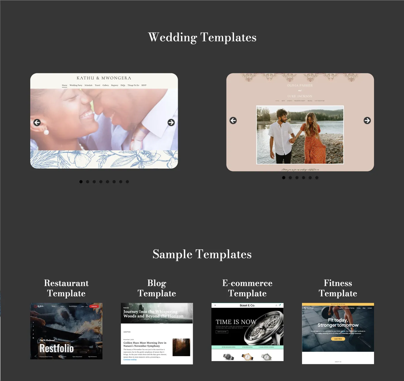 Screenshot gallery