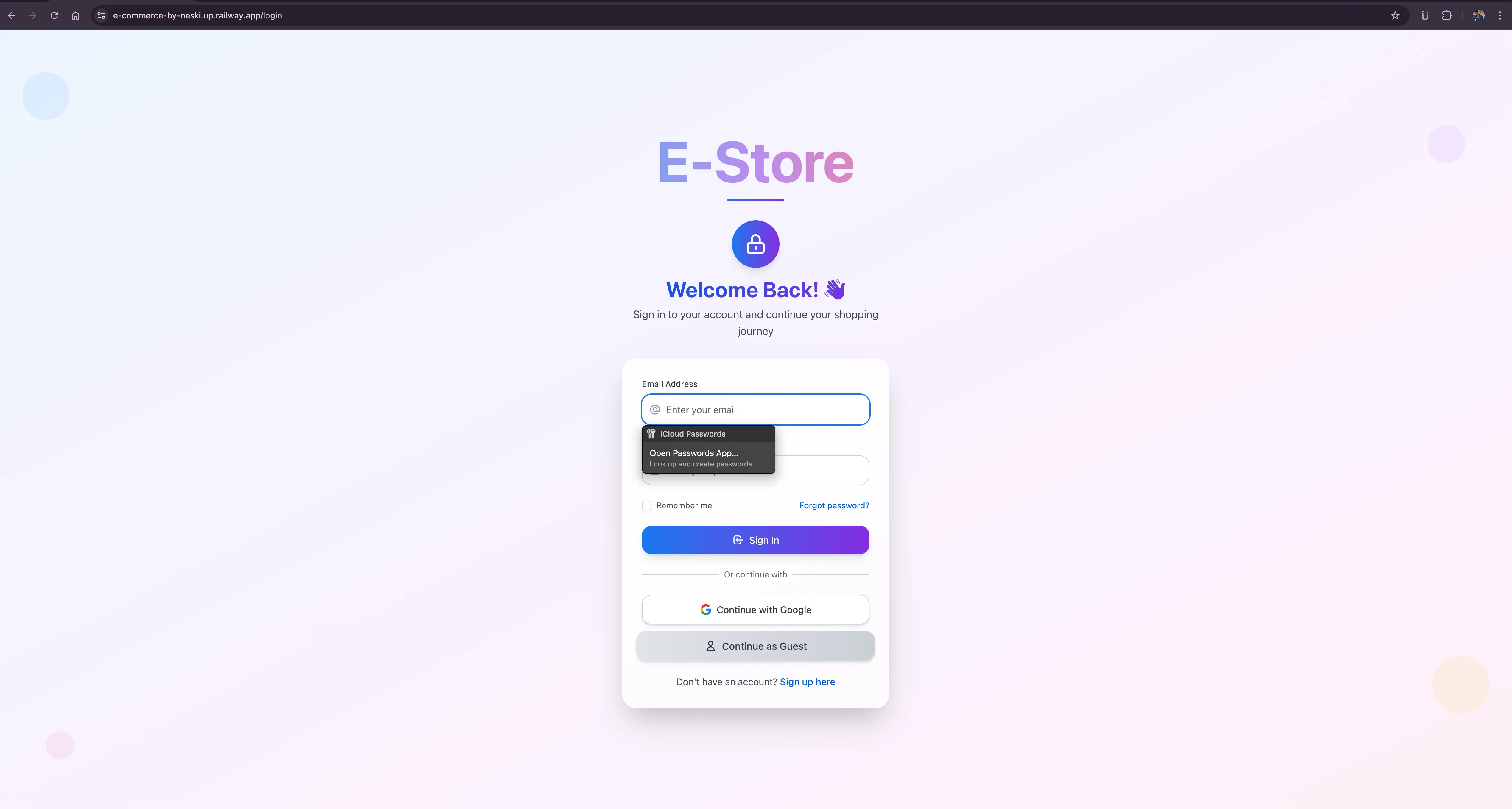 Screenshot gallery
