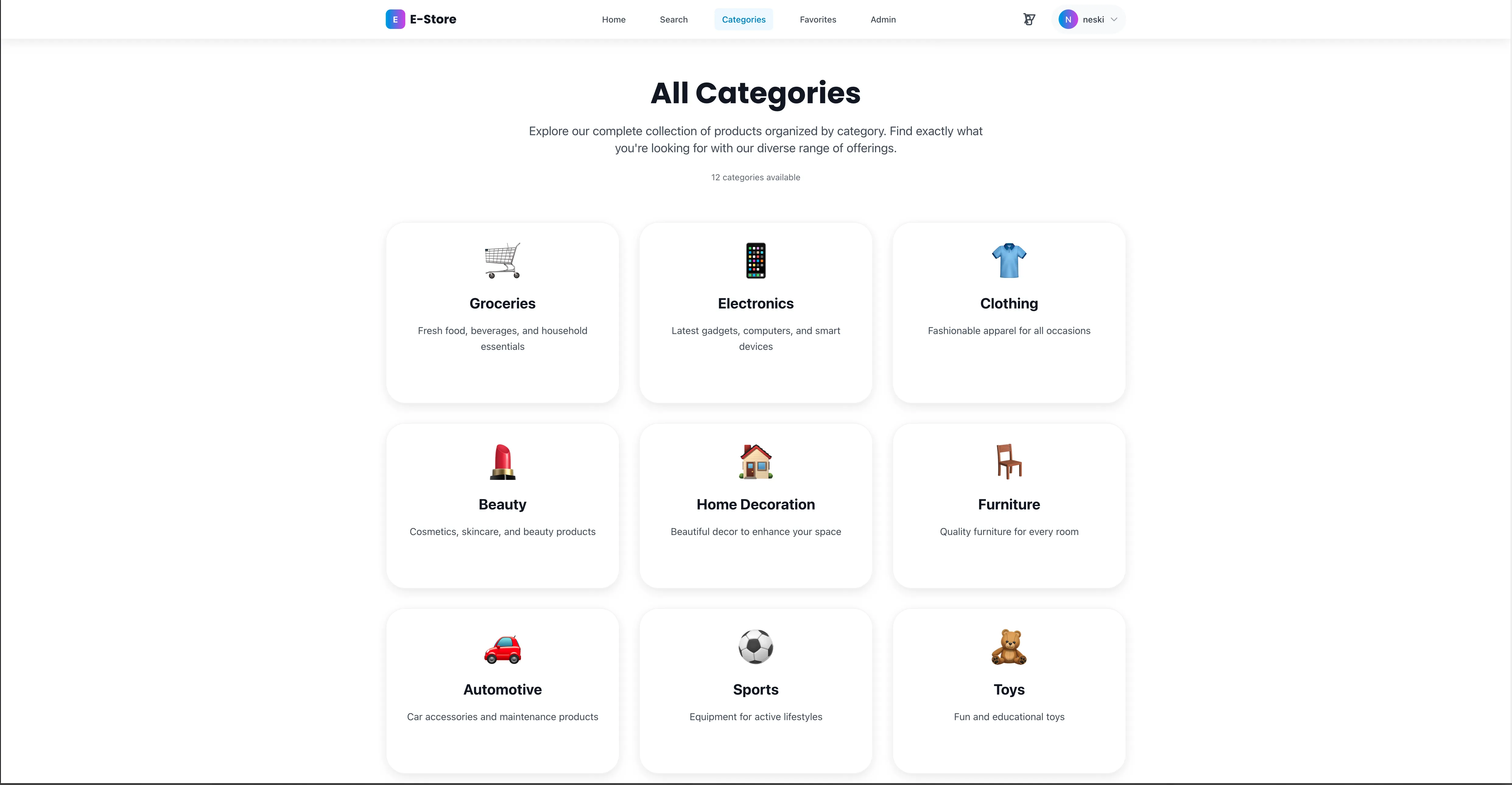 Screenshot gallery