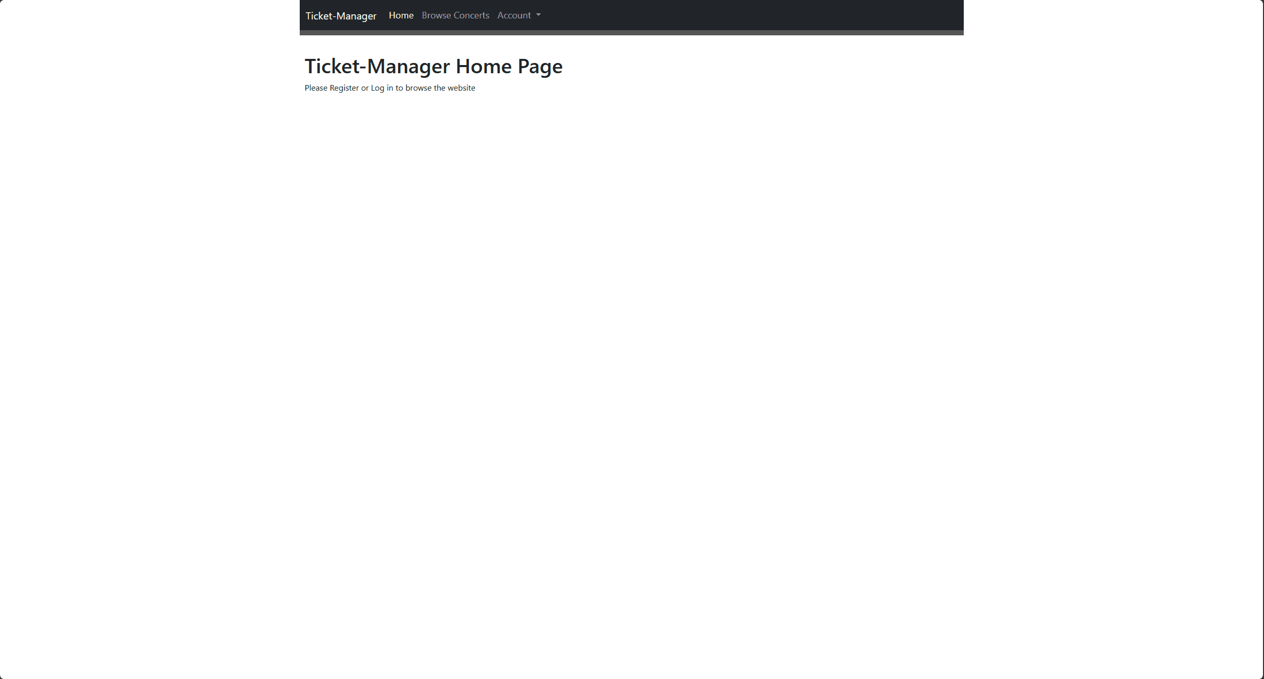 Ticket Manager App