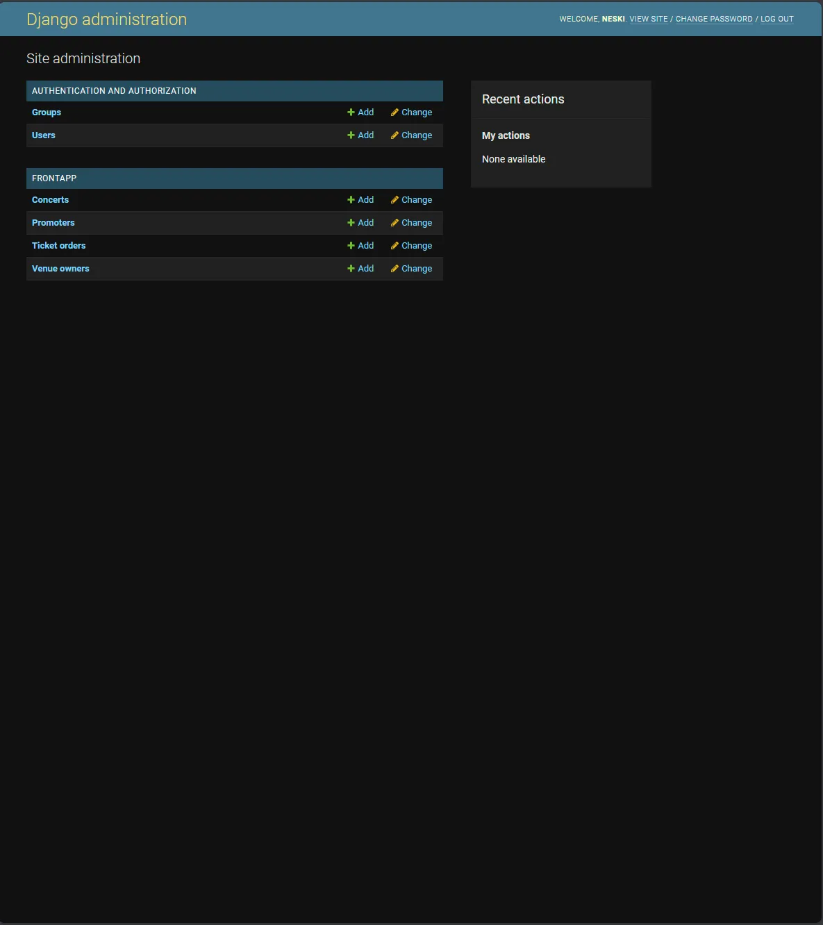 Screenshot gallery