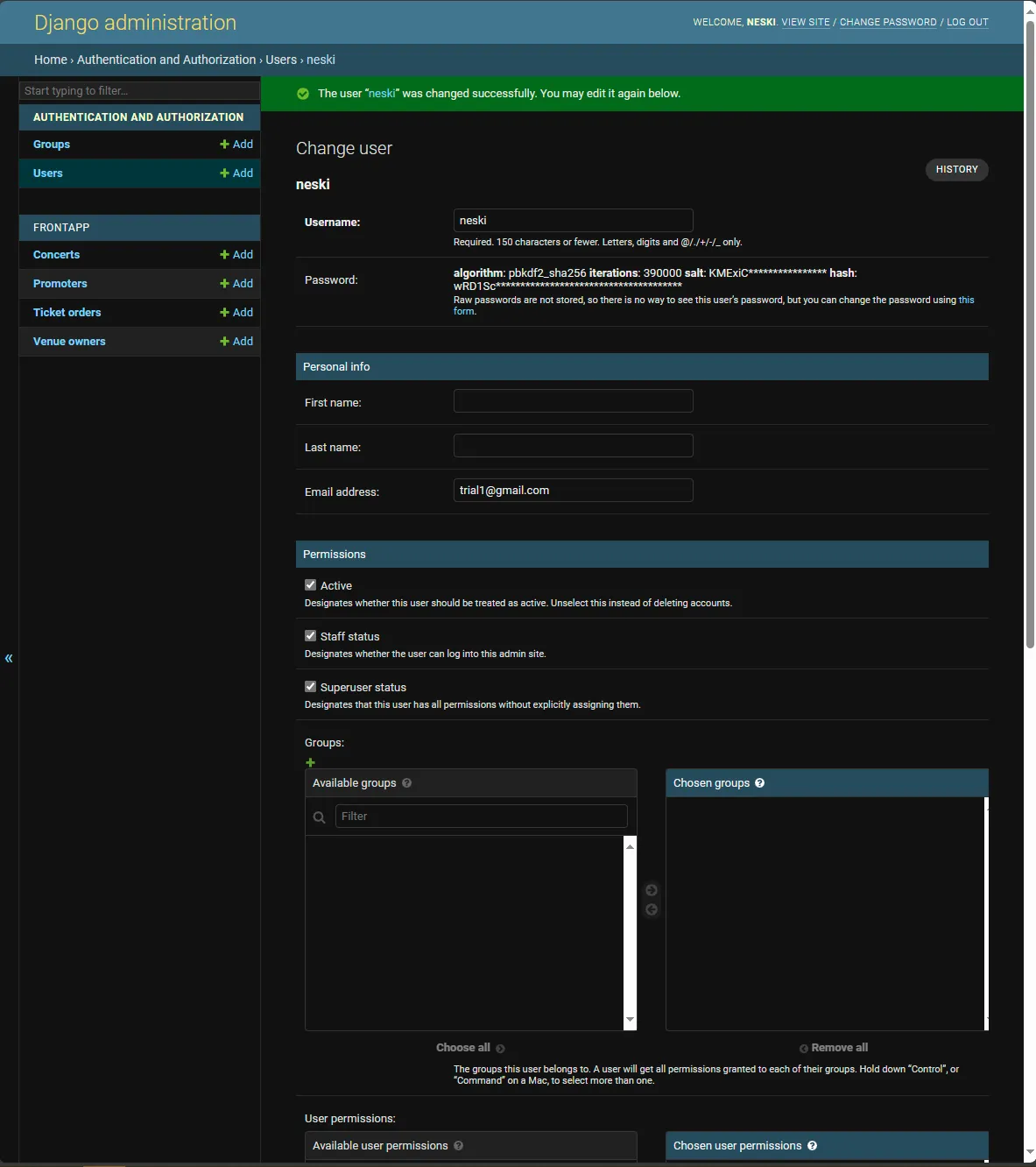 Screenshot gallery