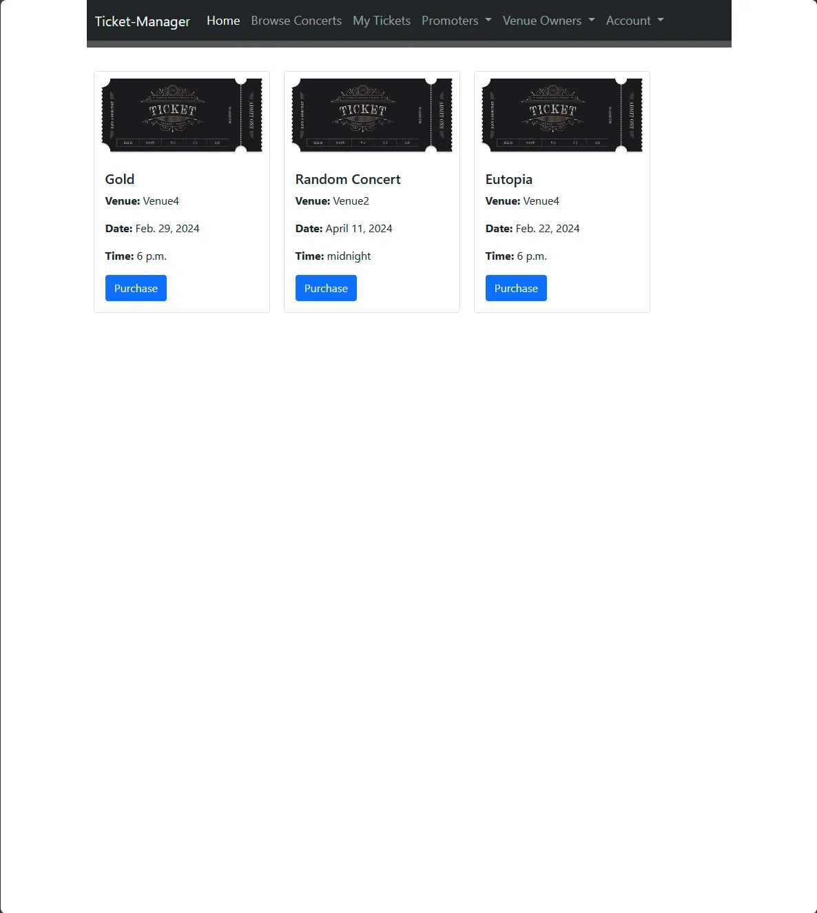 Screenshot gallery