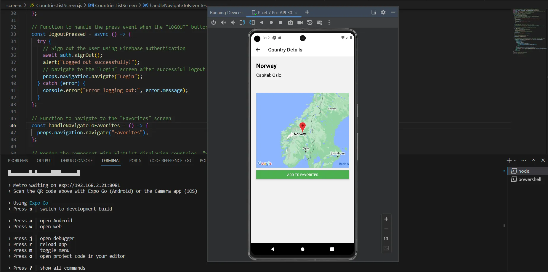 Screenshot gallery