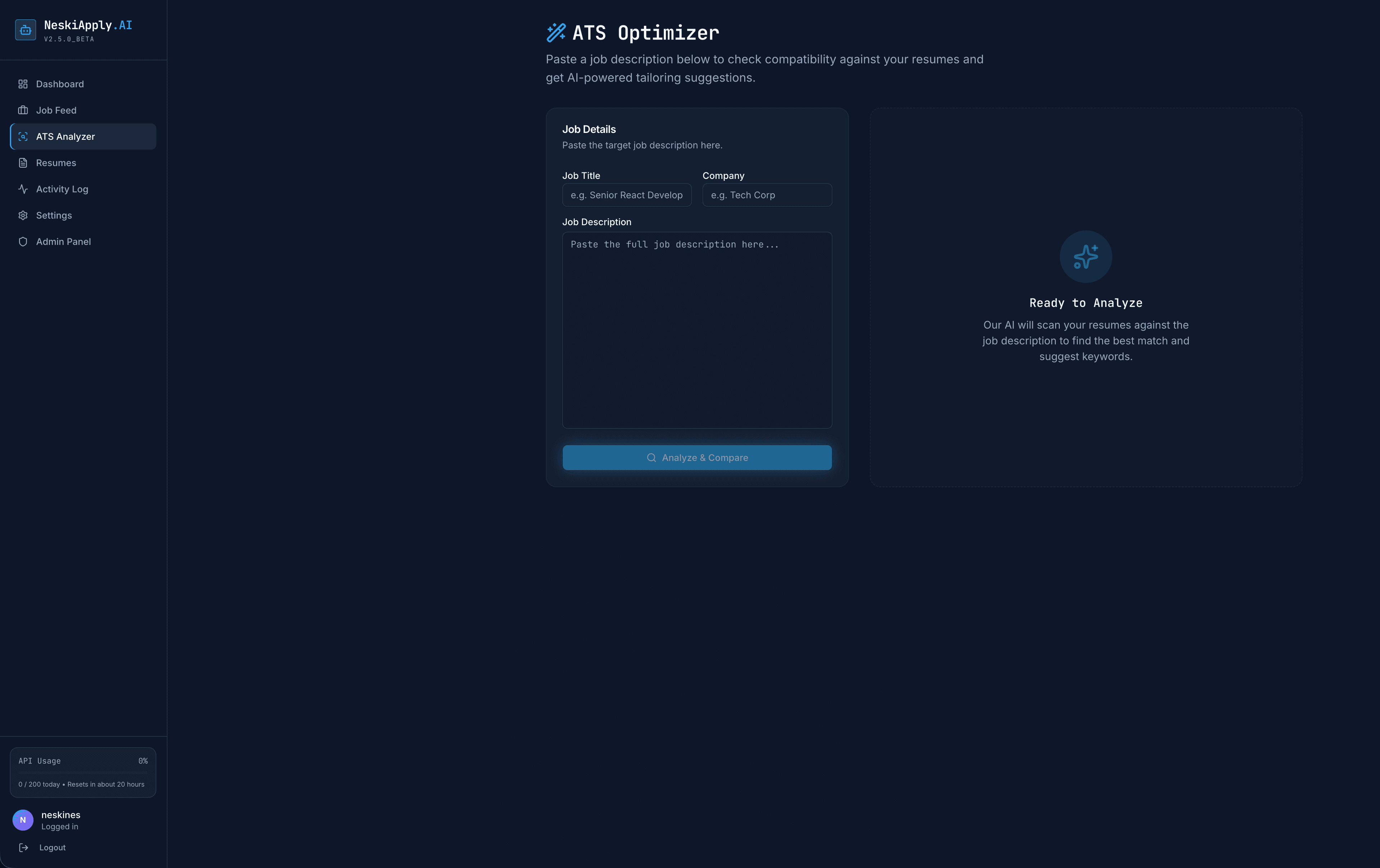 NeskiApply.AI screenshot 3