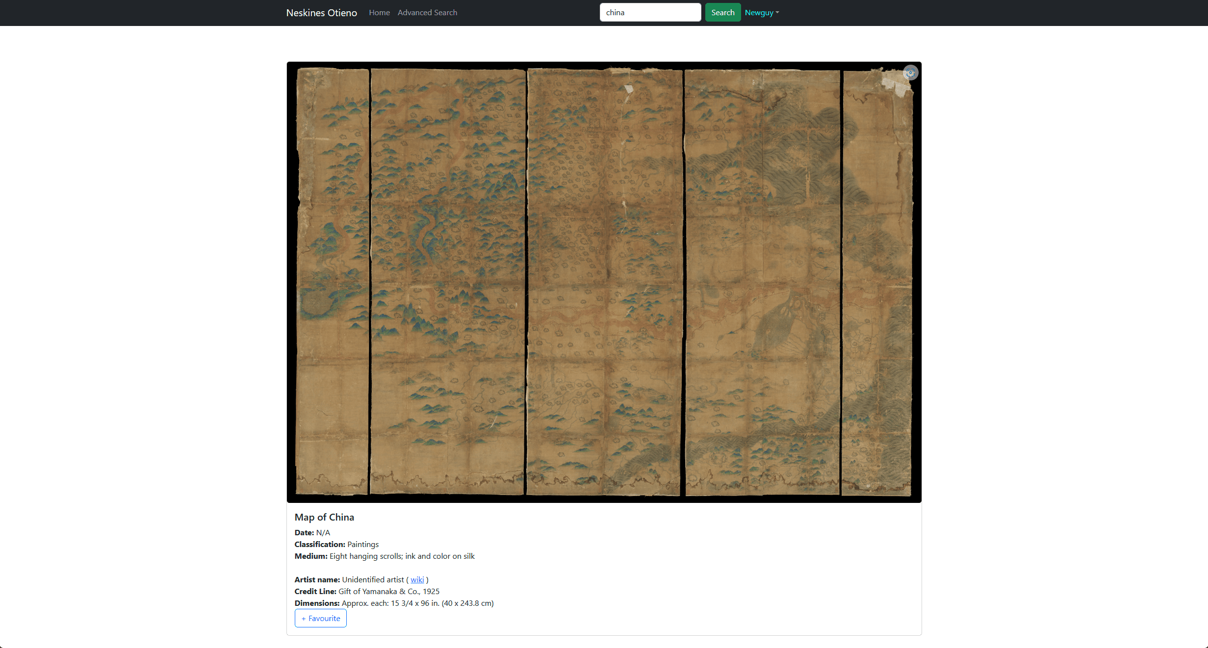 Online Art gallery screenshot 4