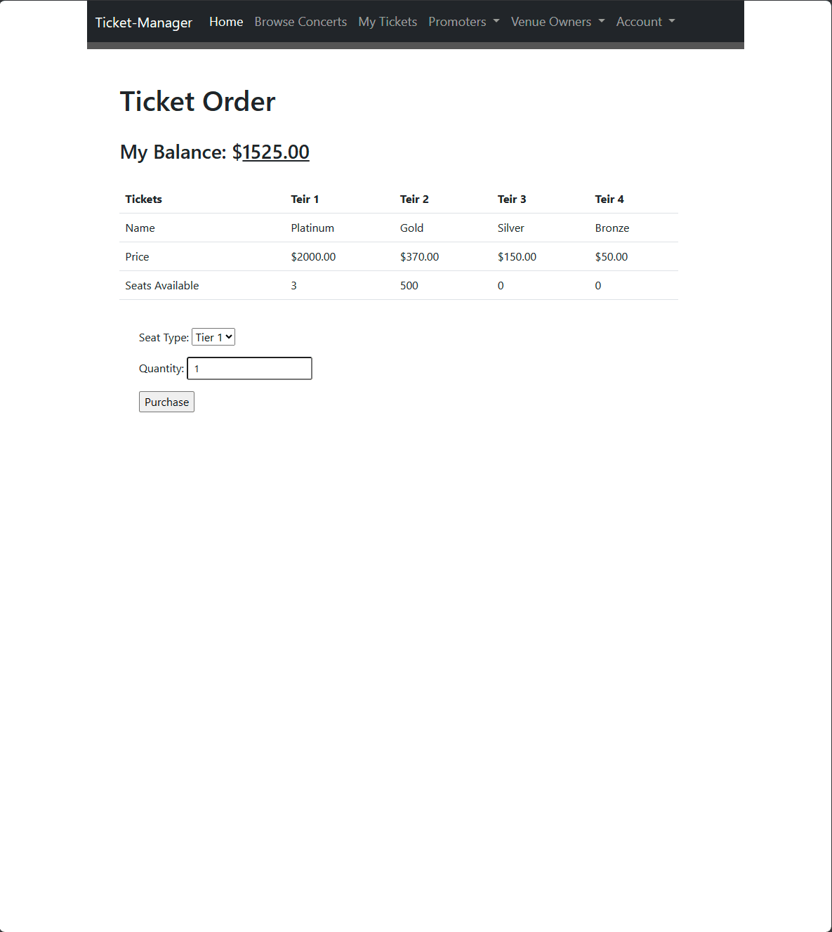 Ticket Manager App screenshot 2