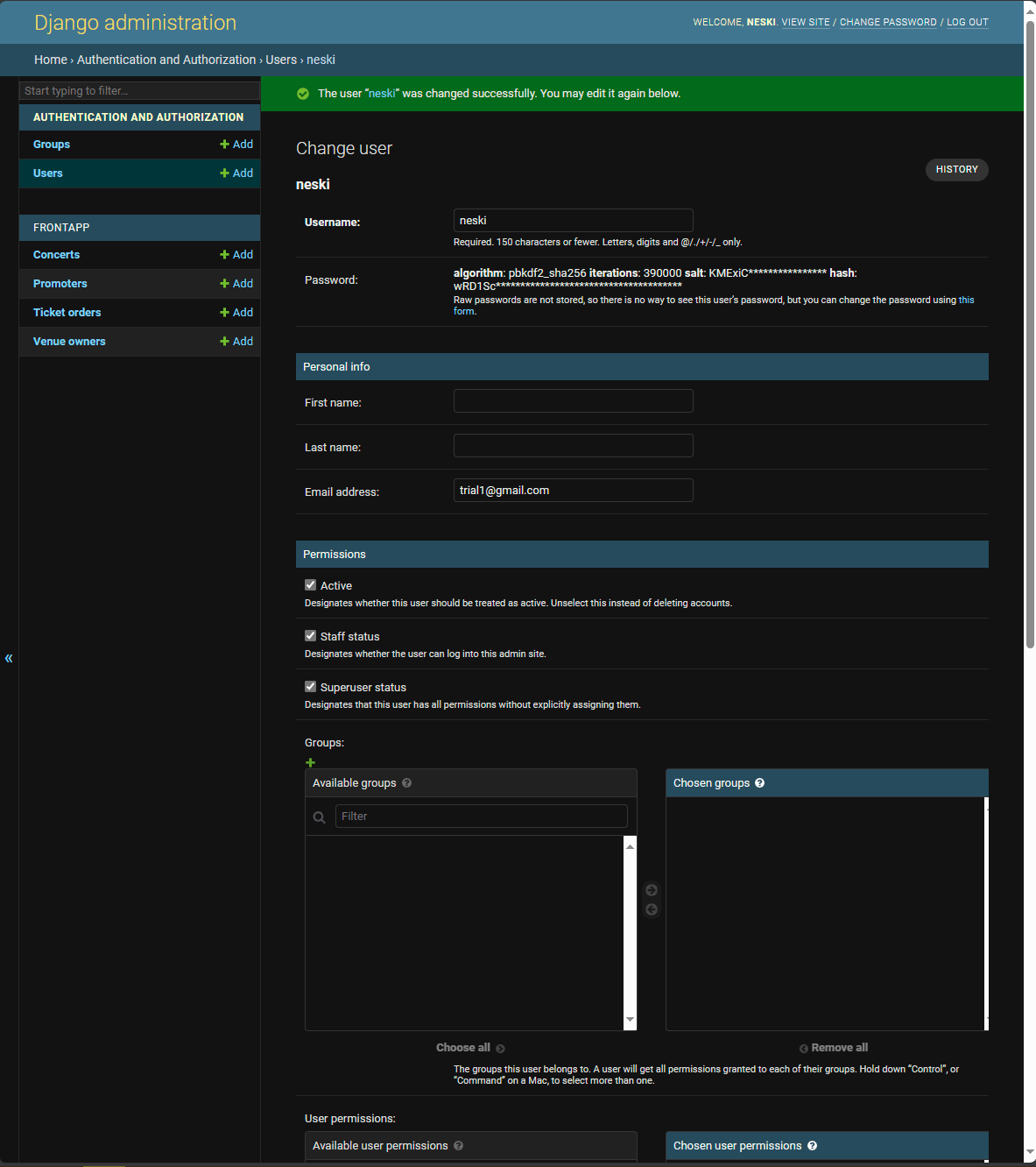 Ticket Manager App screenshot 5