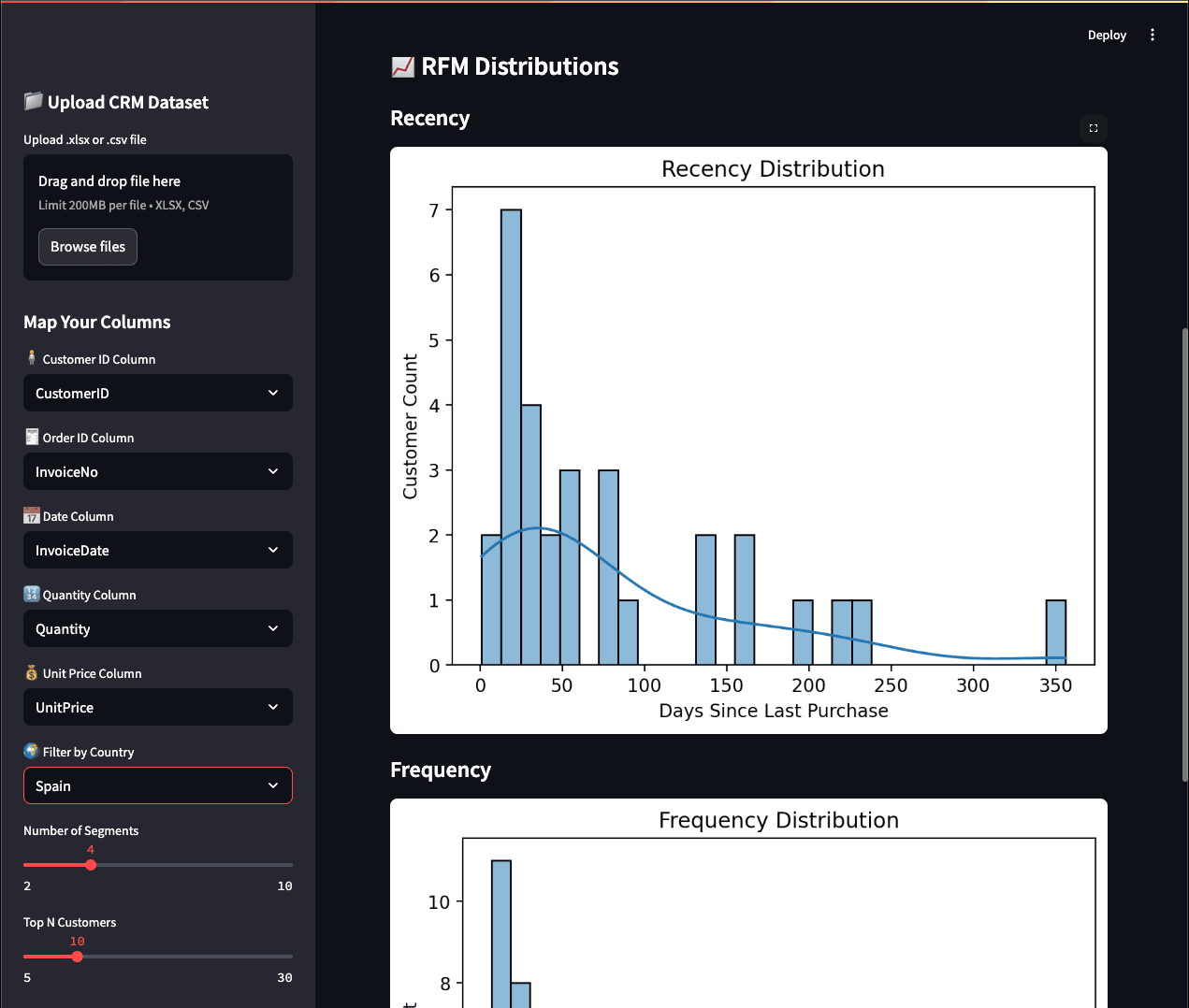 Customer Segmentation App screenshot 6