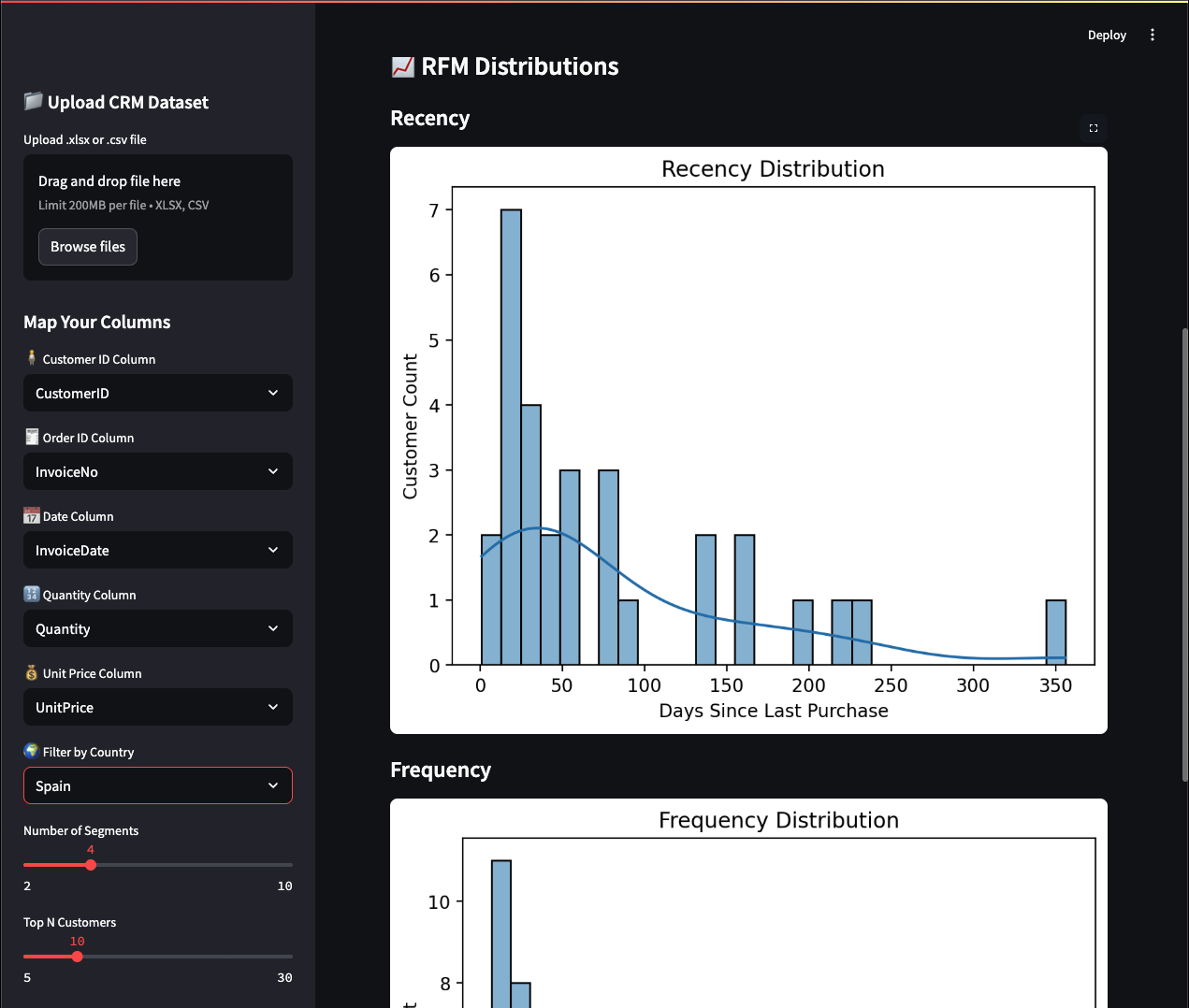 Customer Segmentation App screenshot 6