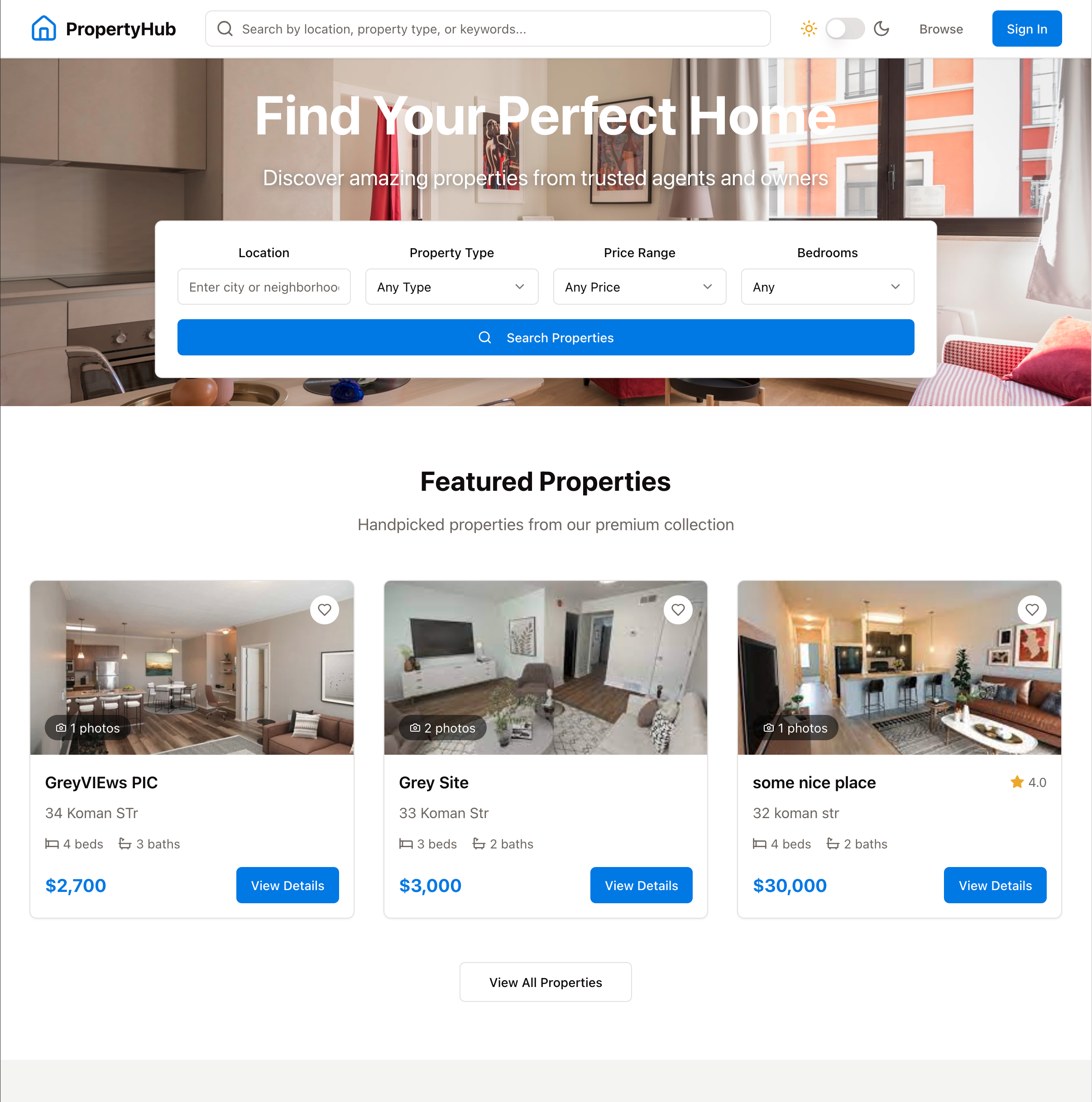 PropertyHub